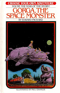 gorga the space monster by edward packer book cover