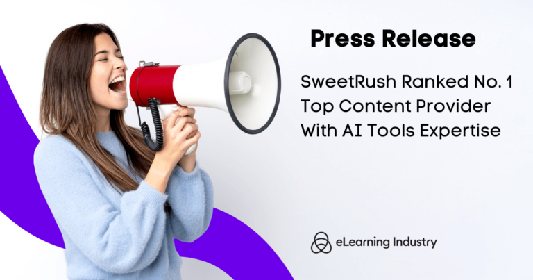 SweetRush Ranked No. 1 Top Content Provider With AI Tools Expertise