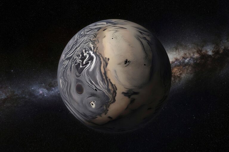 artist impression of a rogue planet