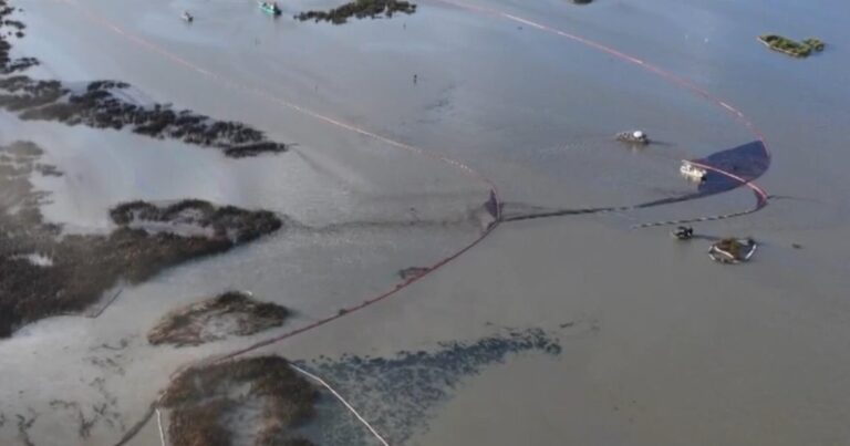 cbsn fusion how doge cuts may impact response to oil spill off louisiana thumbnail